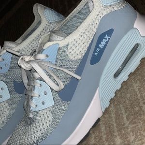 Light Blue FLYKNIT Nikes